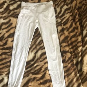 Size 6 white lulu lemon leggings